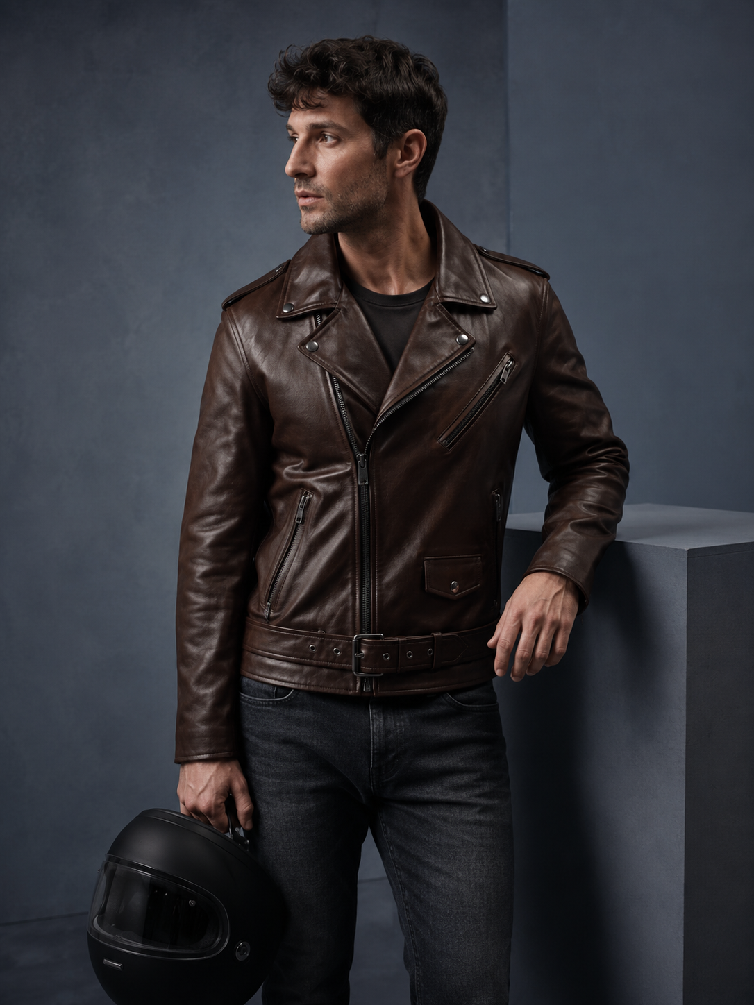 01-2.png Blaze Vintage Biker Jacket - Image 1